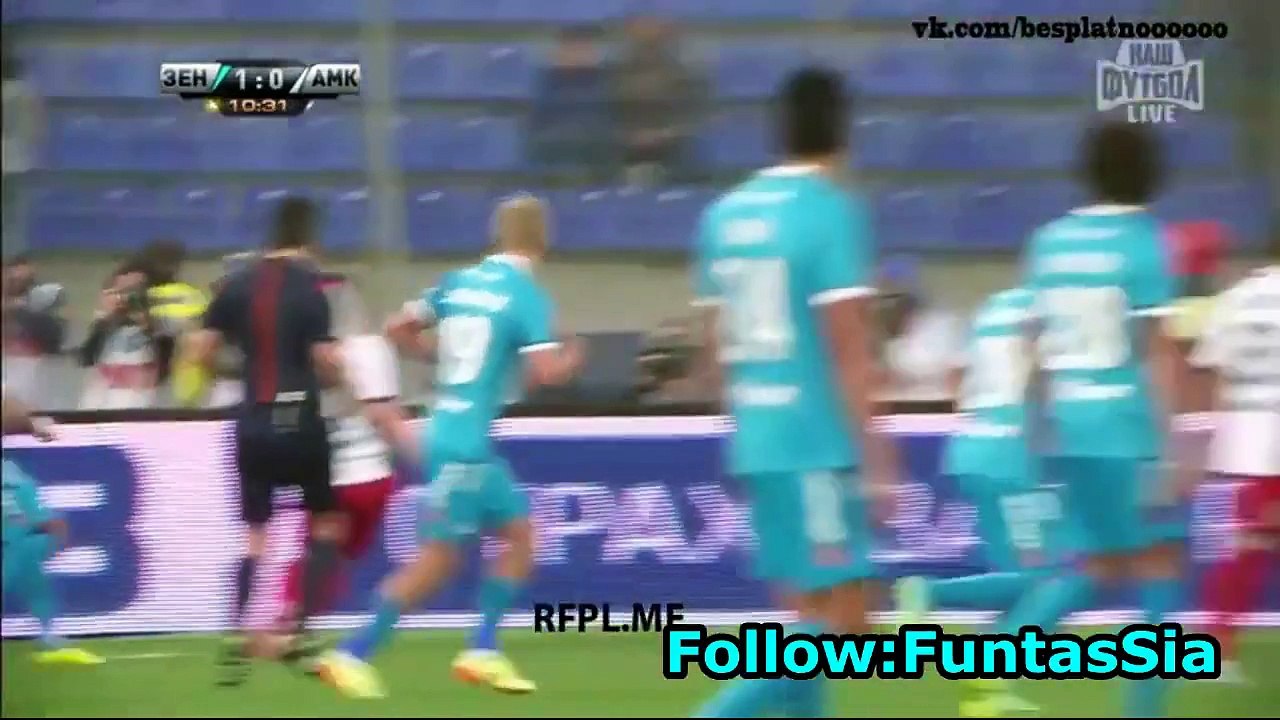 Zenit St. Petersburg 1 – 1 Amkar Perm Highlights - Russian Premier League