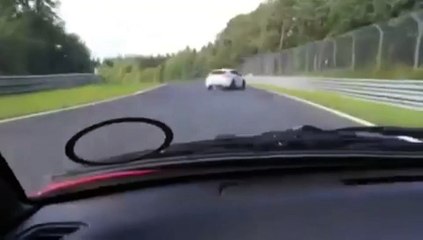 Car crash in Germany defies physics