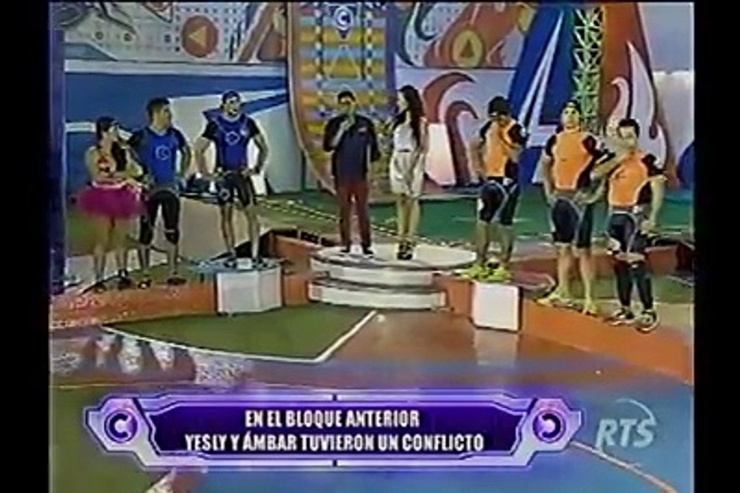 Ambar y Yesly discuten