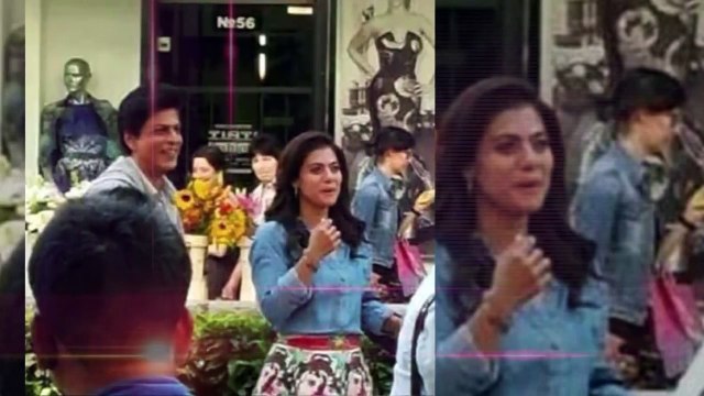 Shah Rukh Khan And Kajol Recreate 'DDLJ' Scene On 'Dilwale'
