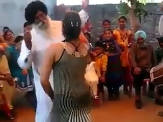 Punjabi Wedding Girl Nd Bapu Dance Punjab