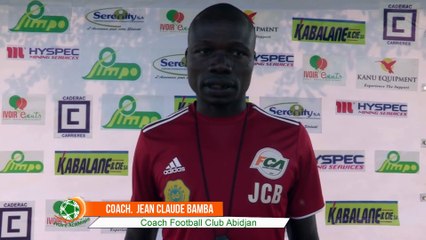 ‪#TournoidesTalentsdesLagunes‬ ‪#Foot225‬ ‪#IvoireAcadémie‬ - Interview du coach Bamba (CFA) - Septembre 2015