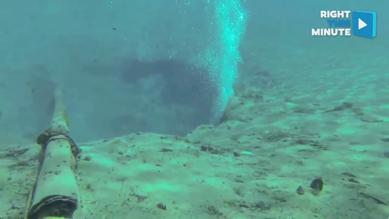 Scuba Divers Explore Morrison Spring, Ponce De Leon, Florida