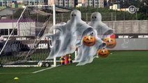 Bú! Jogadores do Corinthians fazem 'treino fantasma' no CT