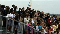 Le pape François accueilli par la famille Obama pour sa première visite aux Etats-Unis