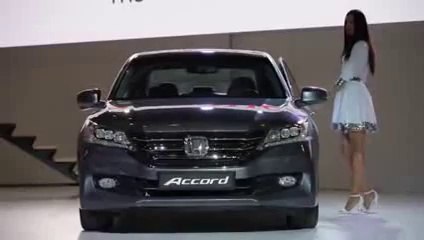 TV presenter Anastasia at the Moscow International Motor Show