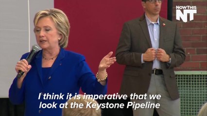 Hillary Clinton Comes Out In Opposition Against The Keystone Pipeline