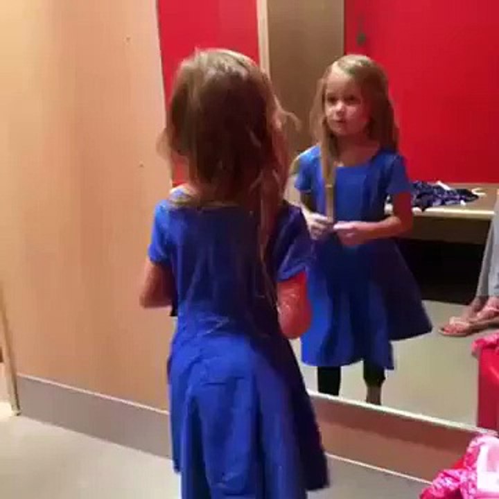 When you finally find the right dress (Vine)