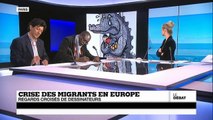 Crise migratoire en Europe : regards croisés de dessinateurs