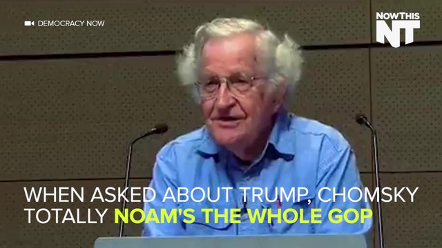 Noam Chomsky Rips The Entire Republican Field To Shreds