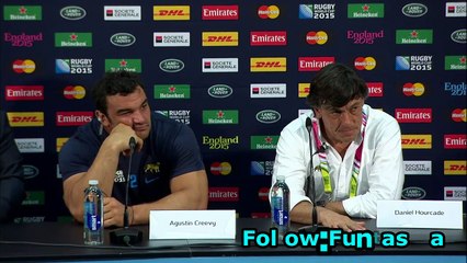 Argentina - Coach Daniel Hourcade Praises 'Brave' Team Performance - RWC 2015