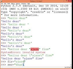 4 PYTHON  STRING HANDLING (IN HINDI)