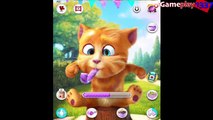 TALKING GINGER 2 New Funny Game for Kids iPhone / Android (Gameplay / Review)