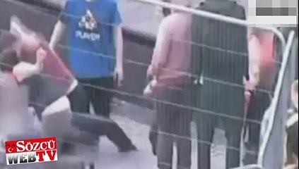 Kadından meydan dayağı