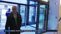 Emmanuel Macron au coeur des discussions au séminaire socialiste