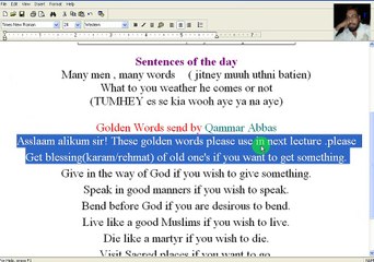 Tips For Speaking English Including Golden Words, children Poem And Sentences All in One