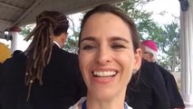 Correspondente Yula Rocha mostra os bastidores da viagem do Papa a Cuba