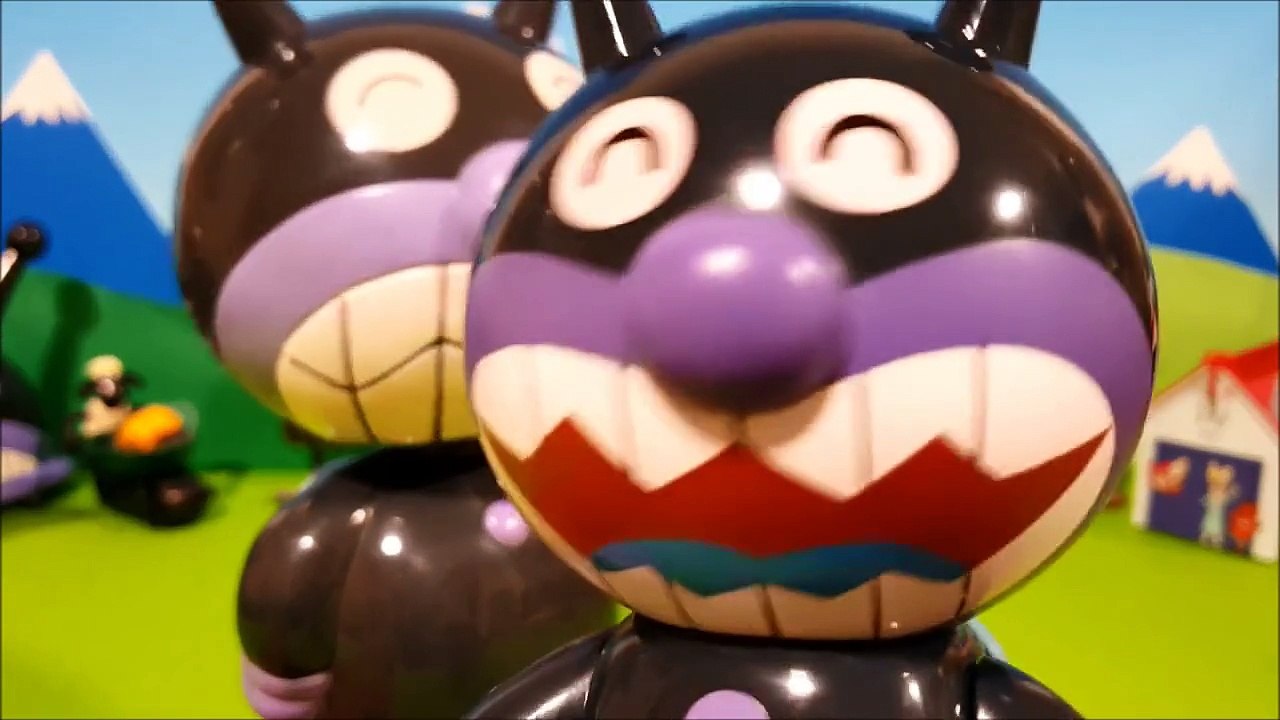 バイキンマンのパパ？❤アンパンマン アニメ＆おもちゃ Anpanman anime toys