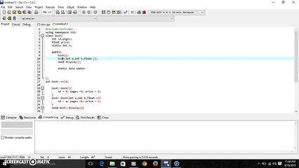 48.static data member  in C++ in urdu/hindi