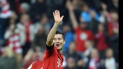 Robert Lewandowski scored five goals in nine minutes