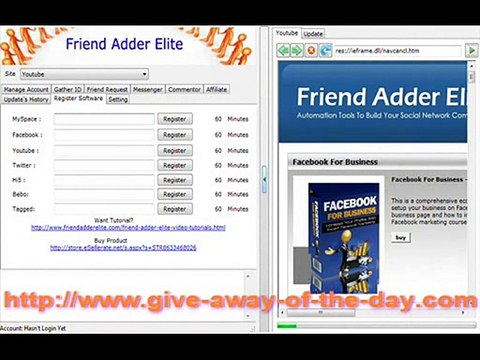 Newest working YouTube Friend Adder Elite 2014