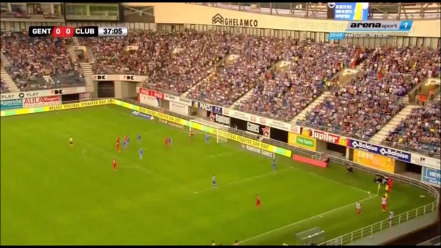 Голы и моменты у ворот ''Гента'' при розыгрыше стандартных положений