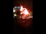 Huge explosion at illegal fireworks warehouse in China - 15 Dead