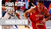 Philippines v Palestine - Group B - Game Highlights - 2015 FIBA Asia Championship