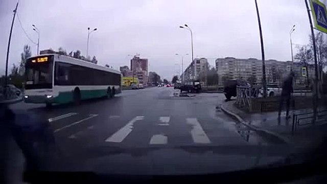 Hitting pedestrians!