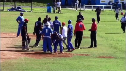 Ugly fight breaks out in Bermuda domestic cricket game