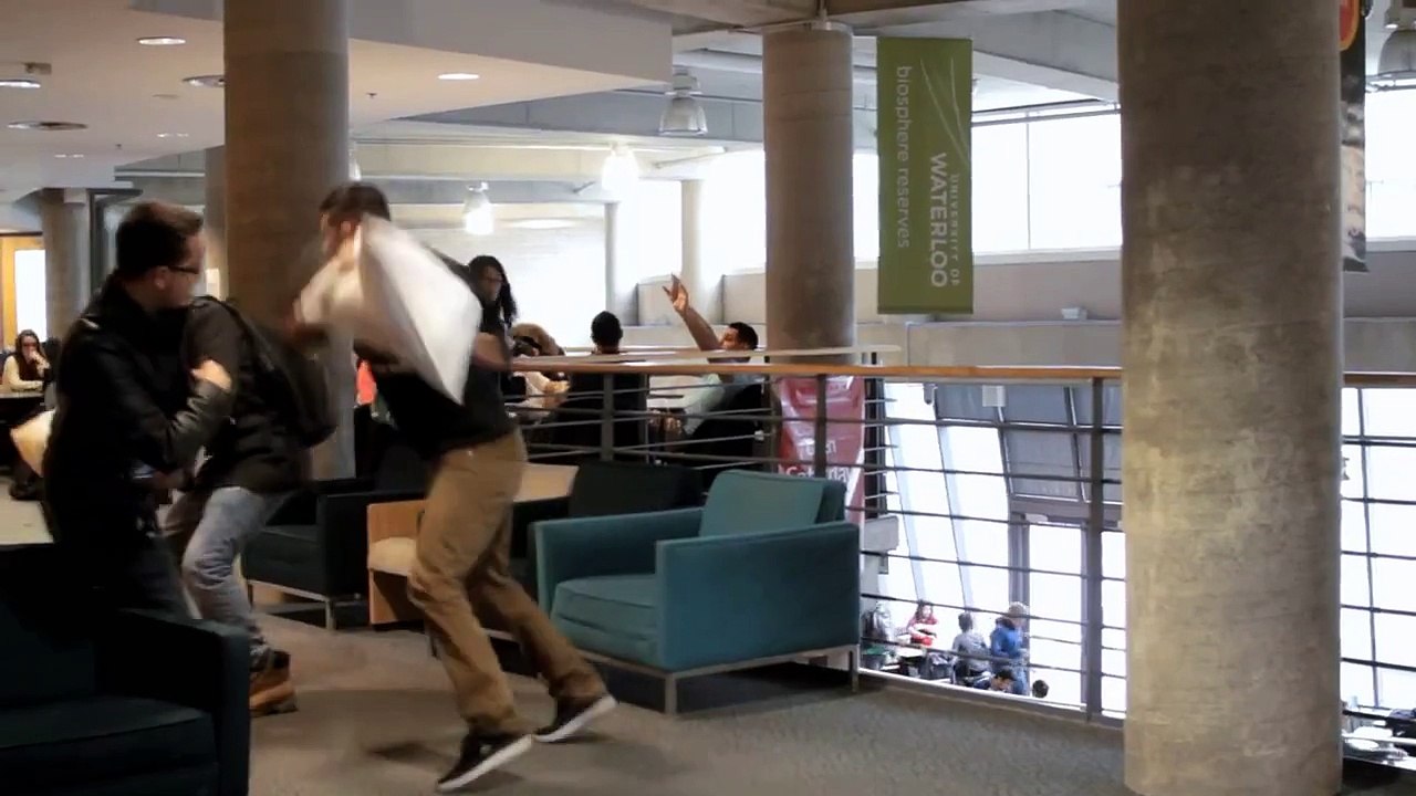 ZaidAliT Latest 2015 Prank (Pillow Fighting Prank)