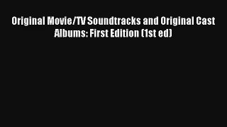 AudioBook Original Movie/TV Soundtracks and Original Cast Albums: First Edition (1st ed) Online