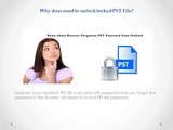 Unlock Password Protected PST Files within Simple Steps
