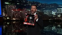 Star Wars Toy Unboxing - Jimmy Kimmel Reveals Kylo Ren Mask