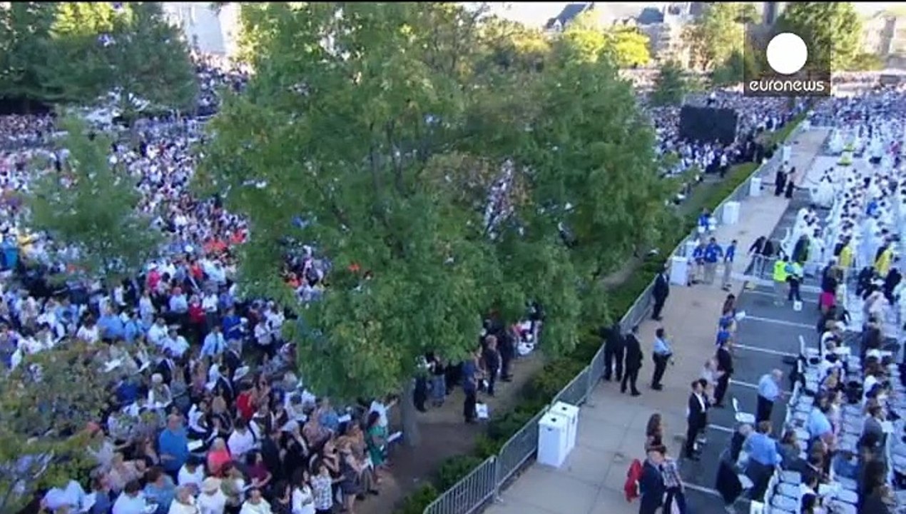 Deutliche worte von papst franziskus in washington