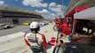 Arret au stand raté : Ferrari 458 Italia GT2 posée au sol sans les roues... Fail