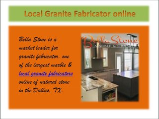 Local Granite Fabricator online