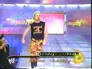 Steven Richards with Victoria vs Spike Dudley Heat 2003