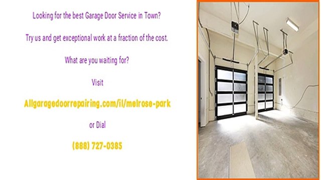 Melrose Park, IL Garage Door Repair Service & Maintenance