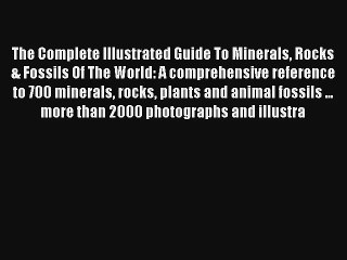 The Complete Illustrated Guide To Minerals Rocks & Fossils Of The World: A comprehensive reference