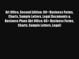 Art Office Second Edition: 80  Business Forms Charts Sample Letters Legal Documents & Business