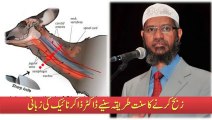 Zakir Naik Sharing Islamic Way of Slaughtering Animals