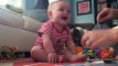 LiveLeak.com - Baby Bursts Into Contagious Laughter When Page Rips Out