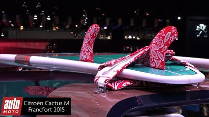 Citroën Cactus M (2015) : Concept Méharisant