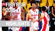 Iran v Japan - Group A - Game Highlights - 2015 FIBA Asia Championship