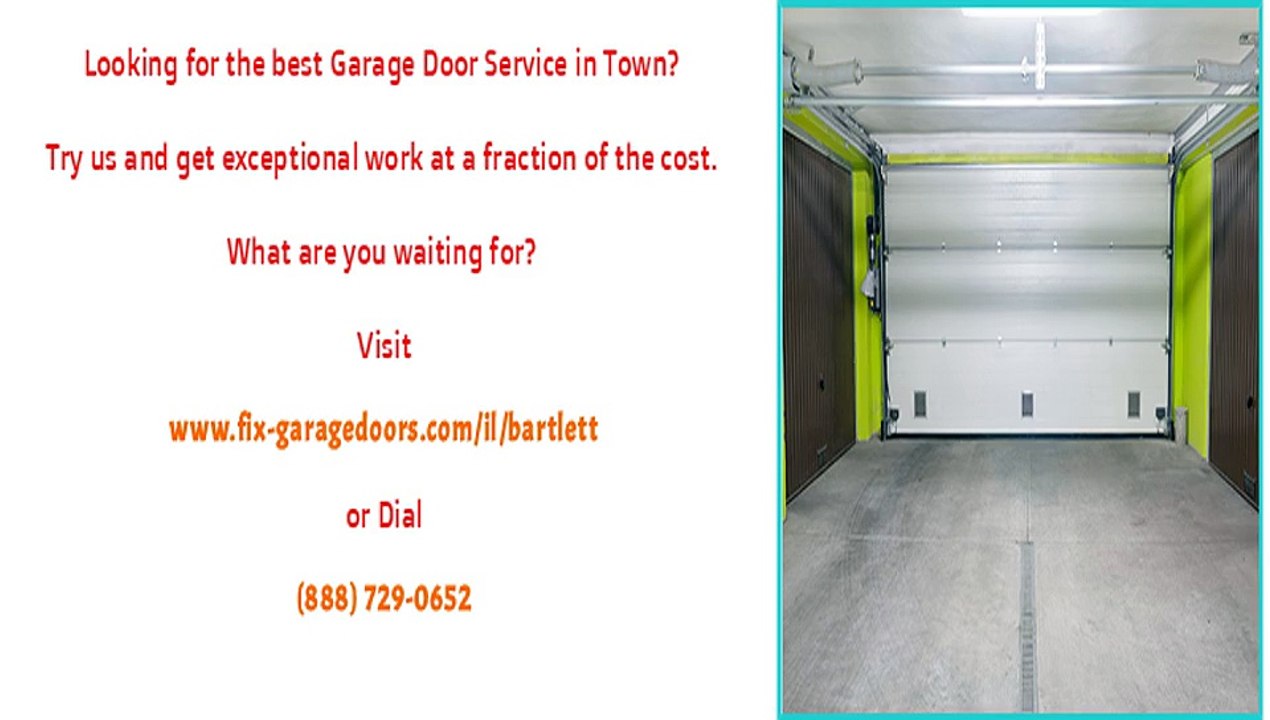 Bartlett, IL Licensed Garage Door Technicians