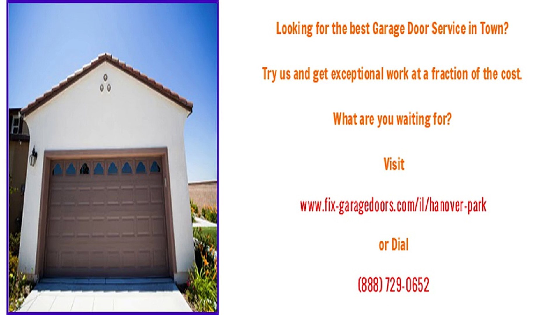 Licensed Garage Door Technicians In Hanover Park Il Video