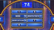 Kevin puts his FINGER on it!!!  Family Feud