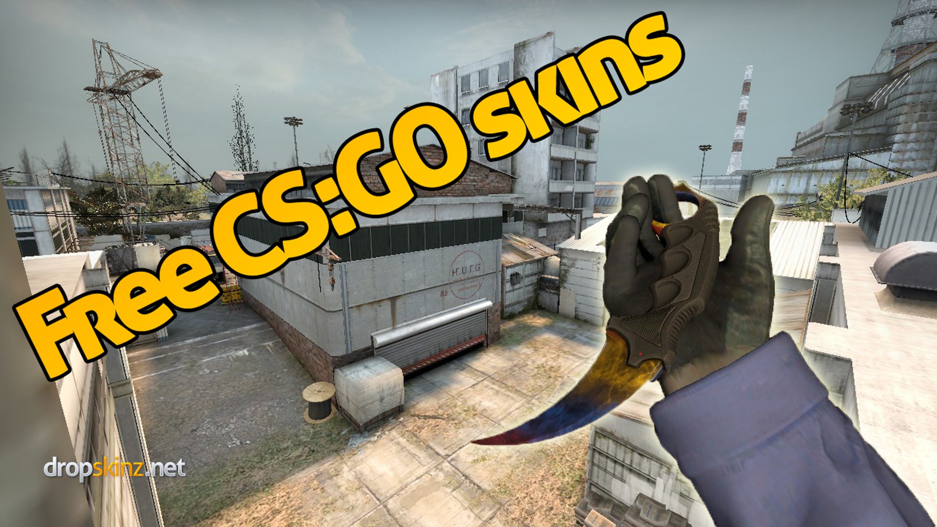 Karambit Fade Yellow