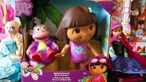 Dora the Explorer and Boots Bath toy Review: Play Doh Toys for kids